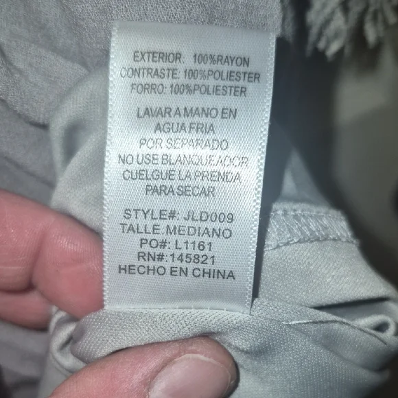 Free People Gray Lace Blouse - Picture 15 of 16